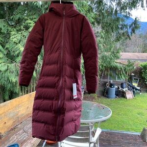 Women's Lululemon Stretch Seal Sleet Street Long Down Jacket